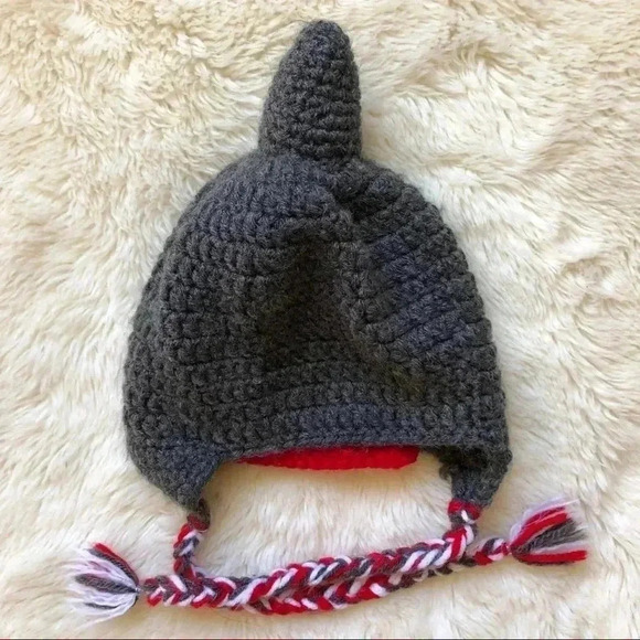 Toddler Shark Winter  Hat Size 2 Years - Picture 7 of 8